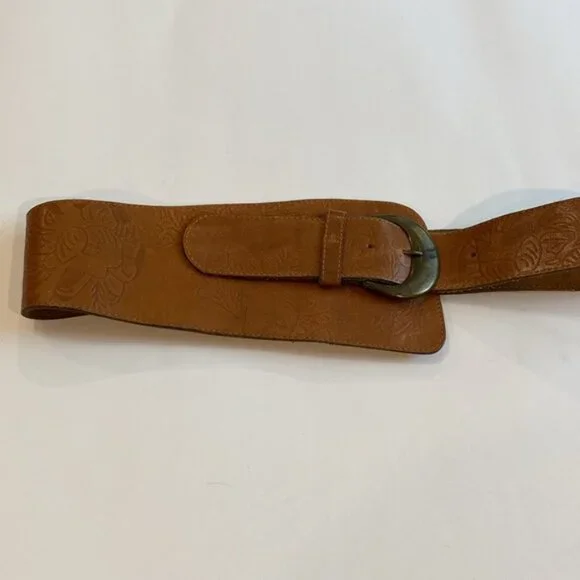 H&M Embossed Brown Belt - Picture 9 of 12